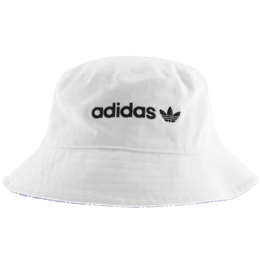 adidas Originals Reversible Bucket Hat White Mainline Menswear Australia